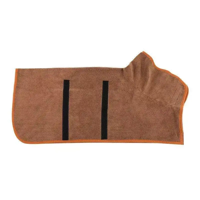 2-in-1 Absorbent Dog Bathrobe & Towel