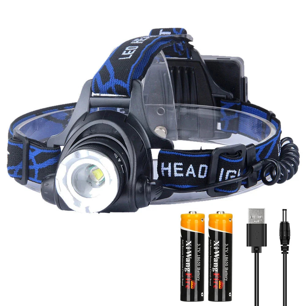 Tactical 25,000 Lumen LED Headlamp