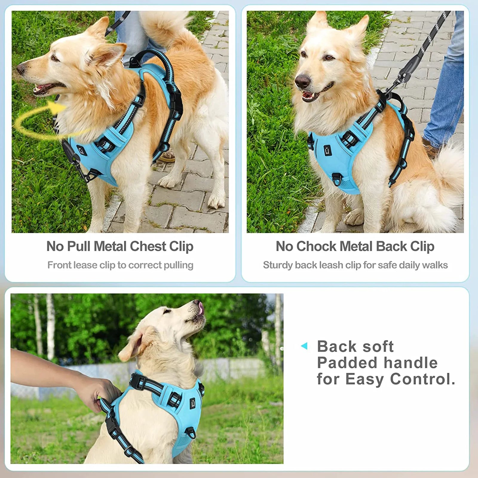 No-Pull Adventure Vest Harness