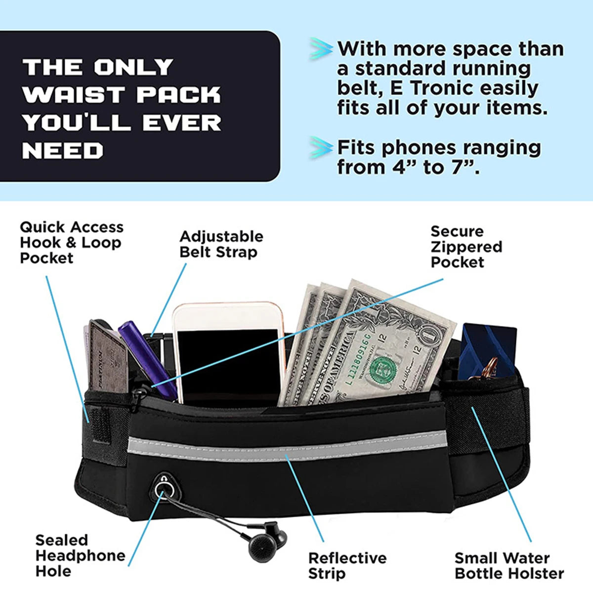 Hands-Free Adventure Leash & Waist System