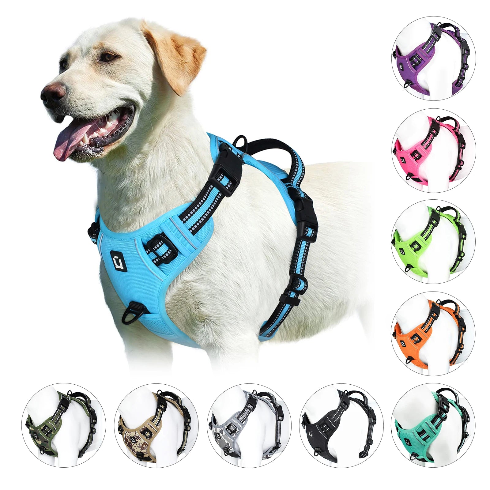 No-Pull Adventure Vest Harness